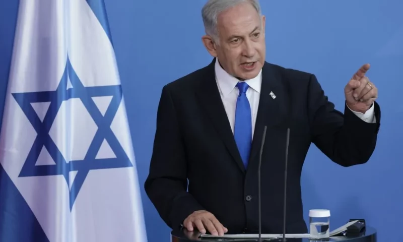 Israel Prime Minister Netanyahu Rules Out Palestinian Authority Governing Gaza After War
