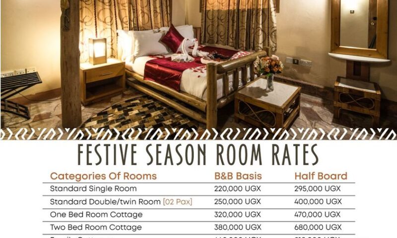 Enjoy A World-Class Hospitality With Exquisite Dining Experiences When You Book A Christmas Stay With Us- Says Forest Cottages Bukoto