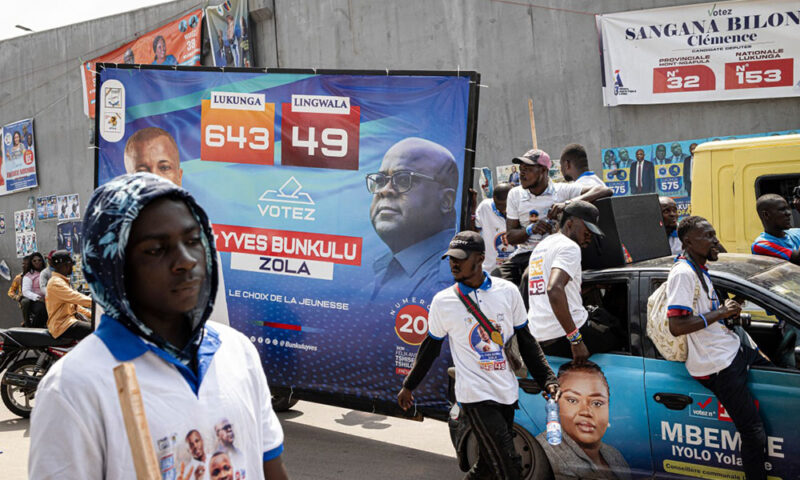 DR Congo Releases First Provisional Election Results As Opposition Candidates Cry Foul