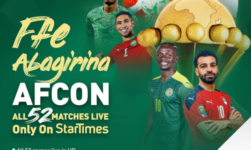 StarTimes Wins Big After Acquiring Exclusive Live Broadcast Rights For AFCON 2023