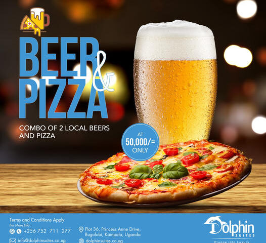 Looking For Weekend Vibes? Pass By Dolphin Suites For Beer & Pizza Combo At Only 50k
