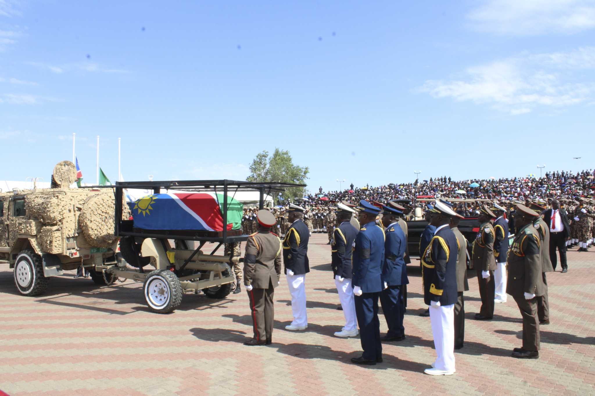 Princess Anne, Other World Leaders Flock Namibia As President Hage Geingob Is Laid To Rest At Heroes’ Acre Cemetery