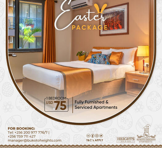 Easter Getaway Extravaganza! Bukoto Heights Apartments Unveils Special Holiday Packages For Only $75