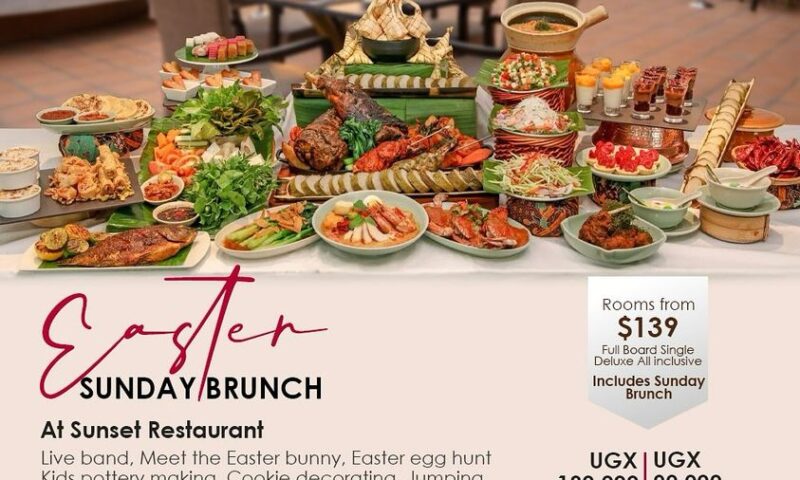 No Easter Plans? Book Your Slot At Speke Resort Munyonyo For An Unforgettable Easter Sunday Brunch Experience
