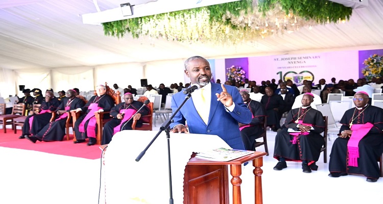 Deputy Speaker Tayebwa Pledges To Mobilize UGX 200 Million For Nyenga Seminary