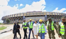 Speaker Among Commends UPDF Engineering Brigade After Inspecting Namboole Stadium Works